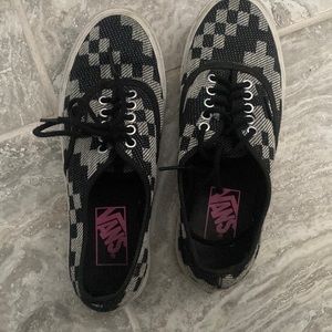 Checkered vans